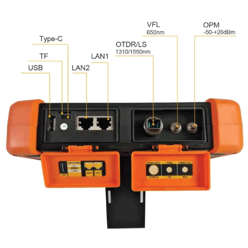 Fiber Optic Tester with 7-Inch Touch Screen & ±0.03 dB High Accuracy - Emissions And Stack - Image 4