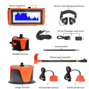 High-Precision Pipeline Leak Detector with 5m Depth - Emissions and Stack