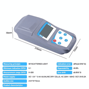 Emissions and Stack Electronic Portable Turbidimeter