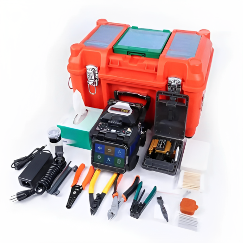 Handheld Fiber Fusion Splicer with 6s Splicing Time - Emissions And Stack - Image 2