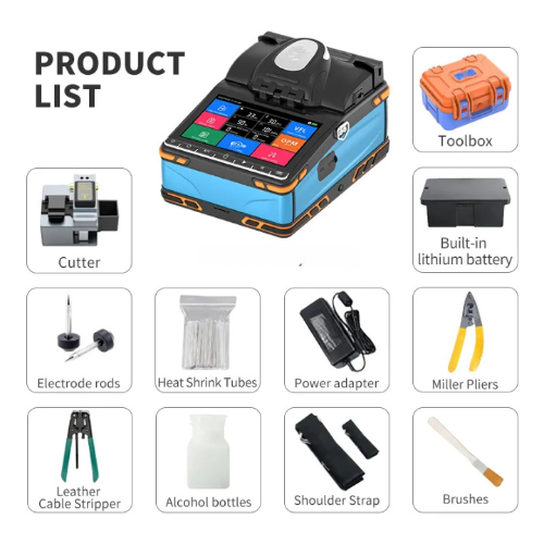 Fiber Optic Fusion Splicer with 6-Motor Alignment & USB Port - Emissions And Stack - Image 5