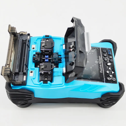 Fiber Optic Fusion Splicer With Control Panel - Emissions And Stack