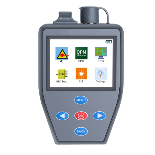 Handheld Optical Power Meter 70 to 5dBm Range Compact Design - Emissions And Stack