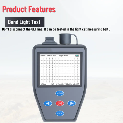 Handheld Optical Power Meter 70 to 5dBm Range Compact Design - Emissions And Stack - Image 2