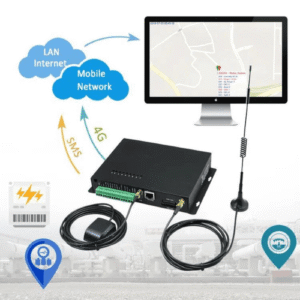 Smart 4G GPS Tracker with Multi-Sensor Integration - Emissions And Stack