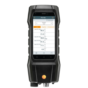 Smart-Touch Combustion Analyzer with Advanced Sensor Protection - Emissions and Stack