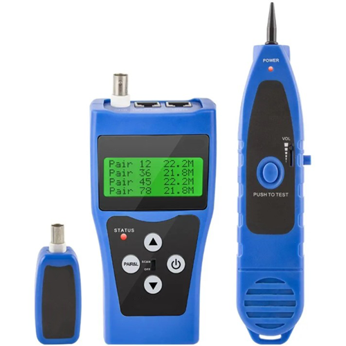 Ethernet LAN Cable Tester Checks Continuity - Emissions And Stack - Image 2