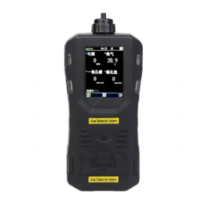 Emissions and Stack Portable Multi Gas Detector with Pump Type