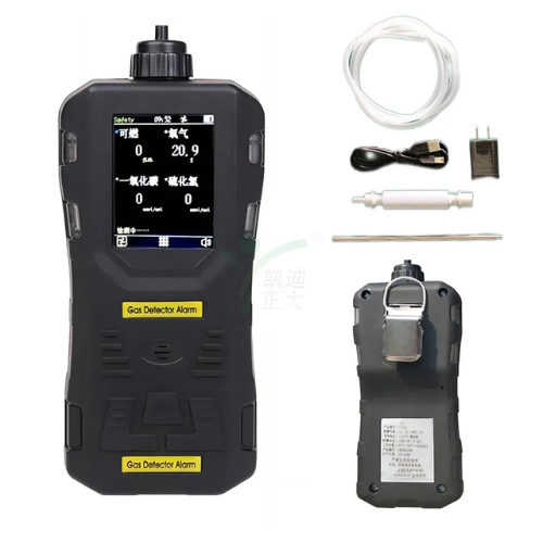 Emissions and Stack Portable Multi Gas Detector with Pump Type - Image 5
