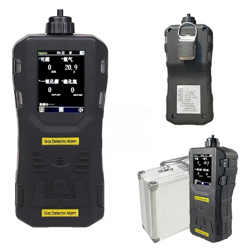 Emissions and Stack Portable Multi Gas Detector with Pump Type - Image 6