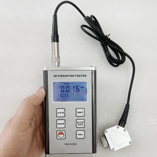 Emissions and Stack Digital Vibration Meter