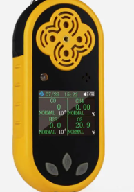 Emissions and Stack Portable Multi Gas Monitor - ≧ 10 h Working Continuously
