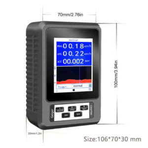 Emissions and Stack Portable Digital Radioactive Nuclear Radiation Detector