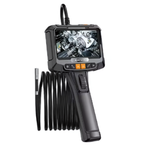 Emissions and Stack Dual-Lens 360 Degrees Industrial Steerable Endoscope - High-Definition Camera