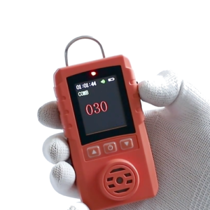 Single Fixed Multi-Gas Detector with LCD, Alarm & Data Storage - Emissions and Stack