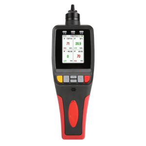 Portable Multi - Gas Leak Detector with Bluetooth and Alarms - Emissions and Stack