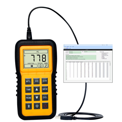Emissions and Stack Portable Rebound Lee Hardness Tester Price Meter - Image 3