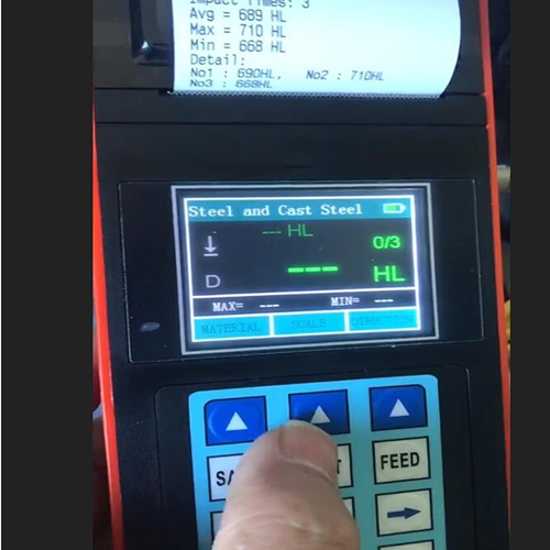 Emissions and Stack Portable Leeb Durometer Hardness Tester - Image 6