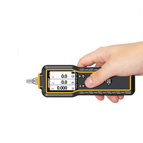Digital Handheld Vibration Meter with Data Storage - Emissions and Stack