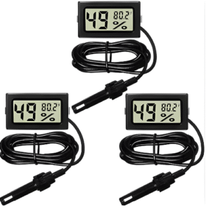 Emissions and Stack Mini Digital Indoor Hygrometer