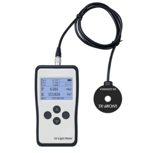 UV Light Meter Host with Intelligent Probe Matching for UVA, UVB, UVC - Emissions and Stack