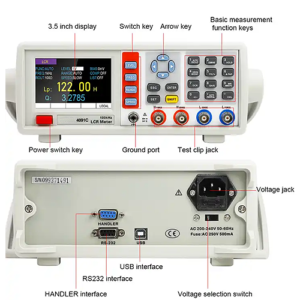 Emissions And Stack Digital Bench Top LCR Meter