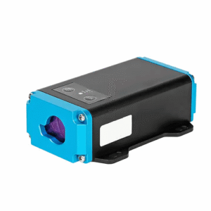 High-Accuracy Laser Sensor, 90m Range, 600nm Wavelength, 0.95mW - Emissions and Stack
