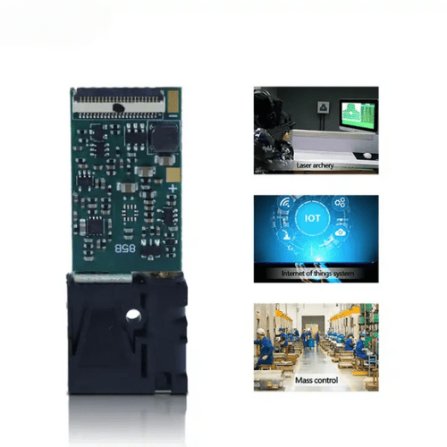 Laser Rangefinder Module with 2mm Accuracy, 10 Hz, 2.5-3.3V, Class ll - Emissions and Stack - Image 3