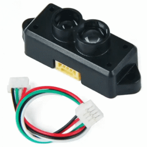 Compact Light-Sensitive Range Sensor with 12m Range - Emissions and Stack