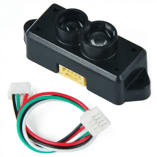 Compact Light-Sensitive Range Sensor with 12m Range - Emissions and Stack