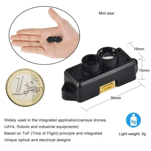 Compact Light-Sensitive Range Sensor with 12m Range - Emissions and Stack - Image 2