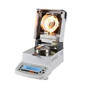 Halogen Moisture Analyzer for Wood Grain with Curve Display - Emissions and Stack