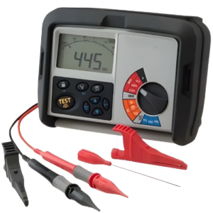 Insulation and Continuity Tester with Safety Interlock - Emissions And Stack