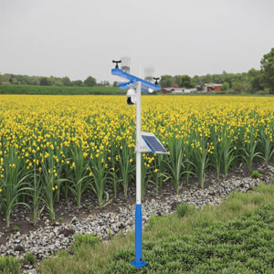 Solar Powered Multi Parameter IOT Weather Station for Farms - Emissions and Stack