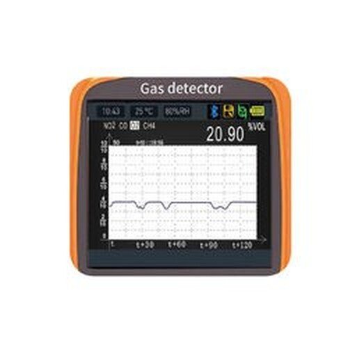 Emissions and Stack Portable Multi Gas Detector Monitor Rechargeable 4 In 1 Gas Meter Tester Analyze - Image 5