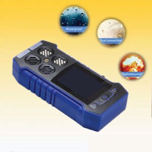 Emissions and Stack Factory Supply Lithium Battery Digital Multi Gas Detector