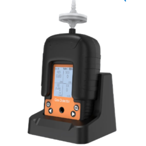 4-in-1 Gas Detector w/ Vibration, Light Alarms, Pump - Emissions and Stack