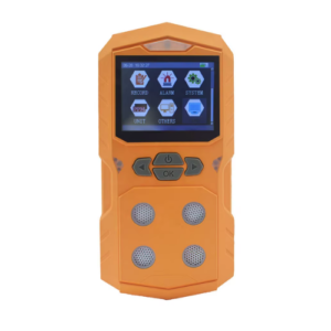 Portable 4 Gas Detector Combustible, CO, H2S, O2 Sensor - Emissions and Stack