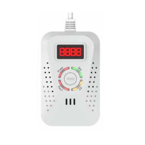 Dual Sensor Carbon Monoxide CH4 Gas Leak Detector with Alarm Valve Control - Emissions and Stack 