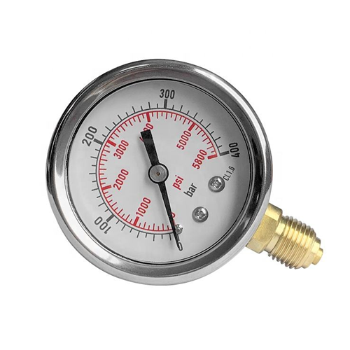 Semi Stainless-Steel Vacuum Pressure Gauge Manometer - Emissions and Stack