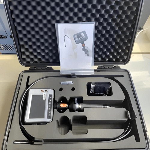 Emissions and Stack Handheld, 4-Way Articulation, 4.3" LCD Display Industrial Endoscope With Thermal Image - Image 3
