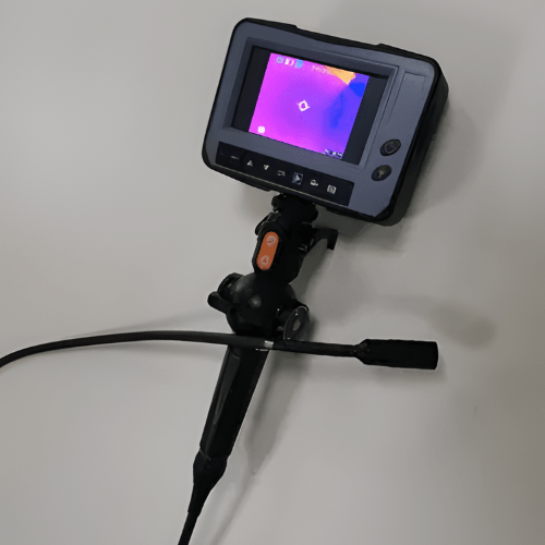 Emissions and Stack Handheld, 4-Way Articulation, 4.3" LCD Display Industrial Endoscope With Thermal Image - Image 4