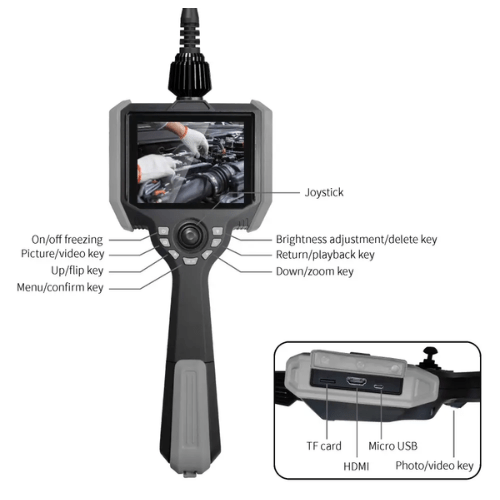 Emissions and Stack VSNDT Thermal Imagers and Industrial Endoscopes Sboroscopio Articulado Industrial Diagnostic Tool - Image 4