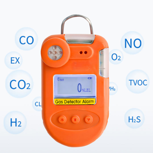 Portable Combustible Multi Gas Detector with LCD Alarm System - Emissions and Stack - Image 2