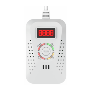 Household CO Natural Gas Detector with Shut Off Valve Function - Emissions and Stack