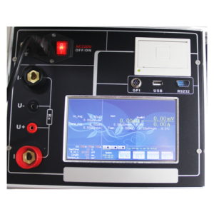 Portable LCD Microohm Circuit Breaker Loop Resistance Tester 100A – Emissions And Stack