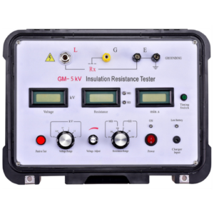 High Voltage Adjustable Digital Insulation Resistance Tester - Emissions And Stack
