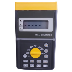 High Precision Milli Ohmmeter with 1 μΩ Resolution and 3000 Data Memory – Emissions And Stack