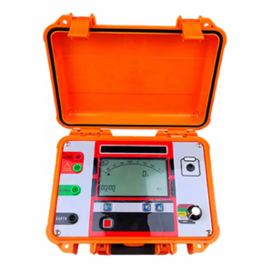 High Voltage Digital Insulation Resistance Ohmmeter with 10 kV Output - Emissions And Stack
