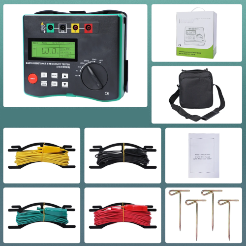 Advanced Digital Ohmmeter for Earth Resistance and Soil Resistivity - Emissions And Stack - Image 2